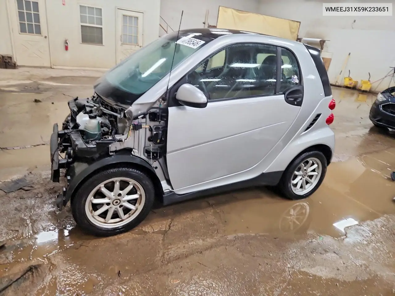 2009 SMART FORTWO VIN WMEEJ31X59K233651 — фото 3