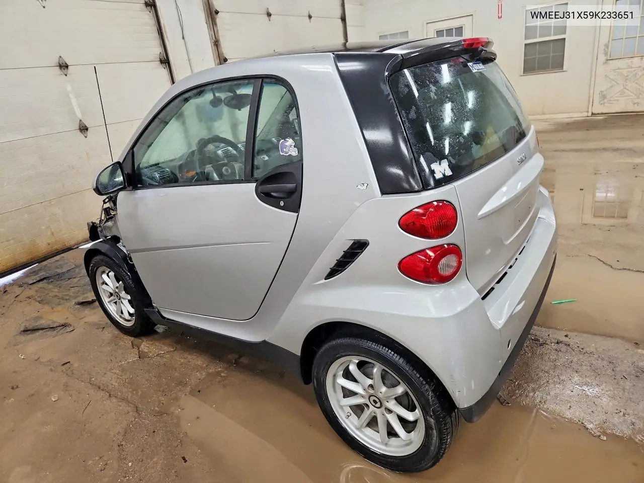 2009 SMART FORTWO VIN WMEEJ31X59K233651 — фото 4