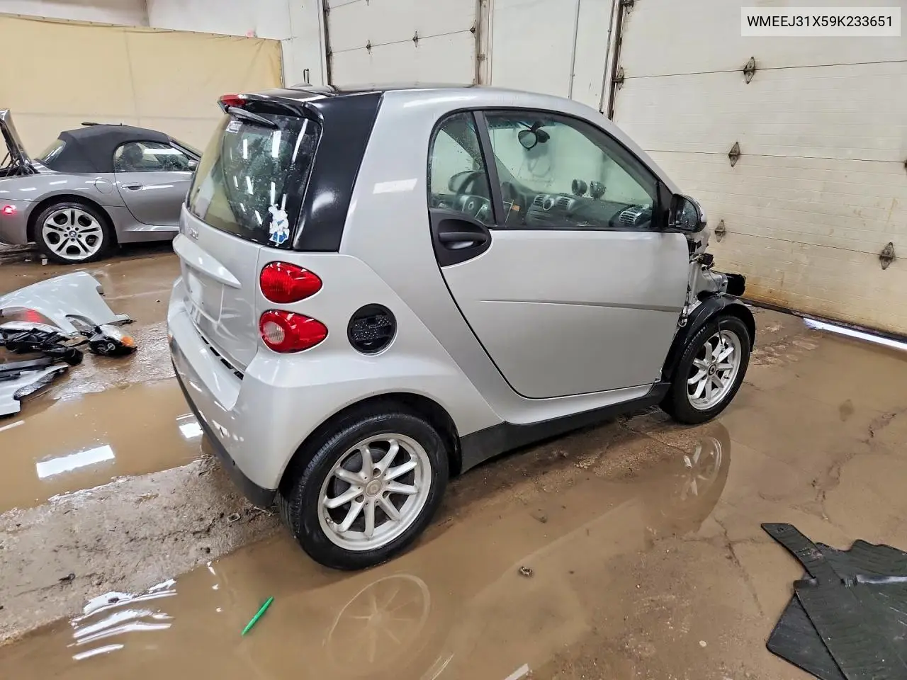 SMART FORTWO 2009, VIN WMEEJ31X59K233651