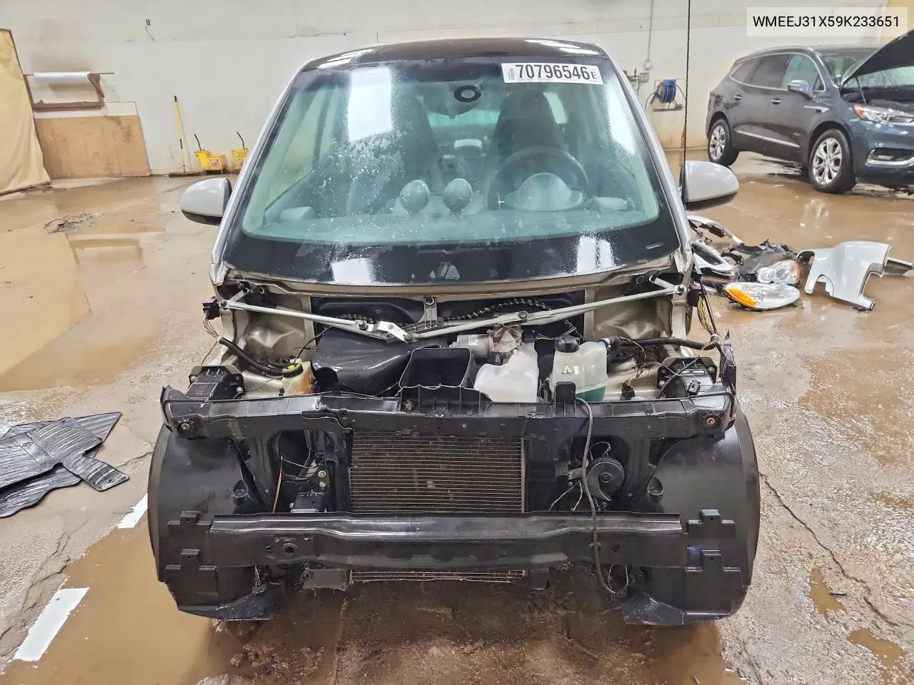 2009 SMART FORTWO VIN WMEEJ31X59K233651 — фото 5
