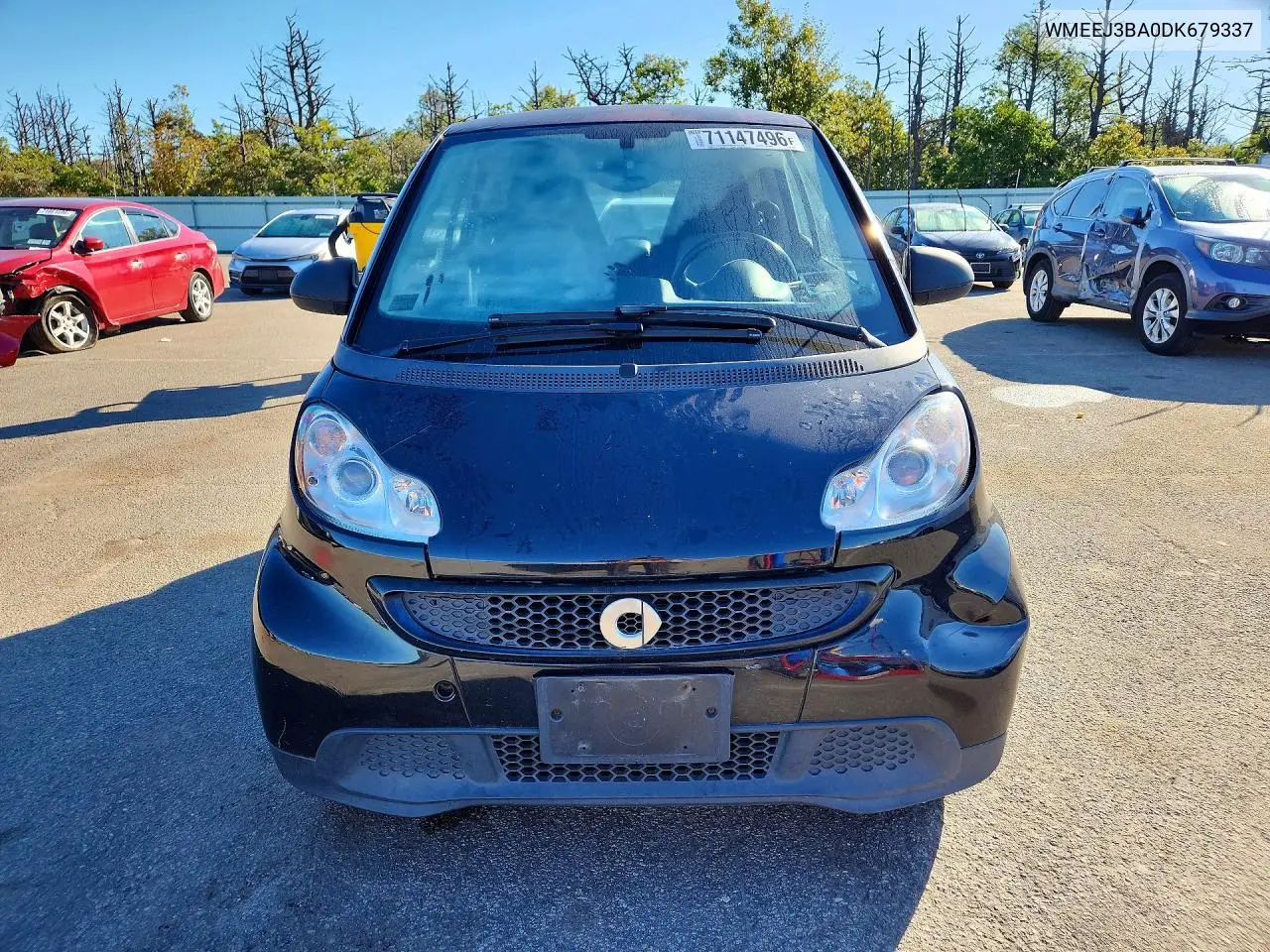 2013 SMART FORTWO VIN WMEEJ3BA0DK679337 — фото 5