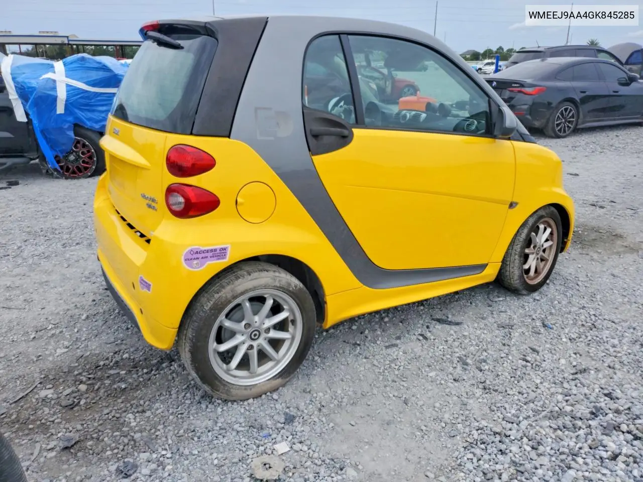 2016 SMART FORTWO VIN WMEEJ9AA4GK845285 — фото 3