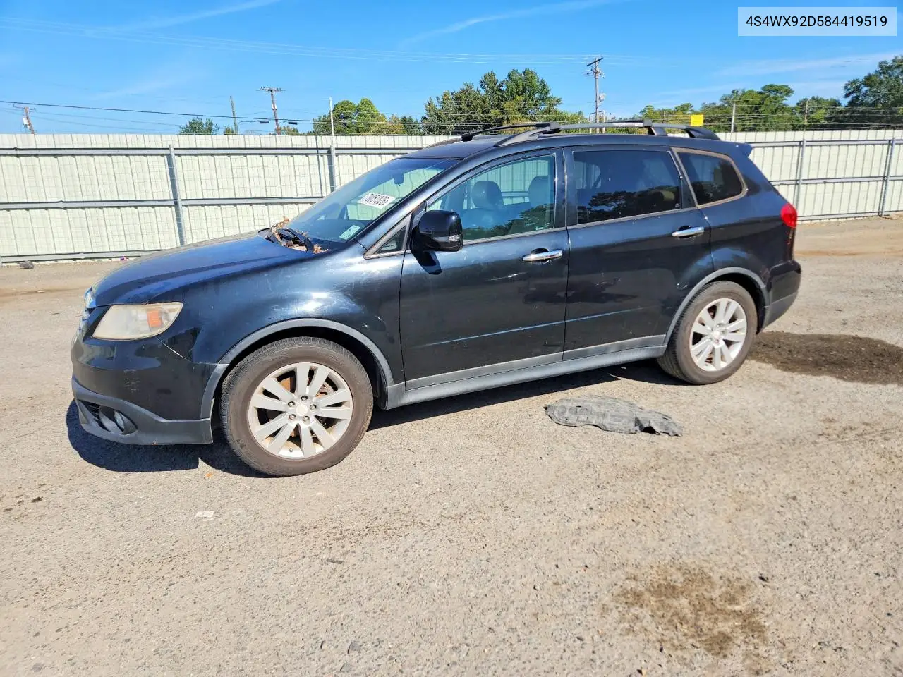 SUBARU TRIBECA 2008, VIN 4S4WX92D584419519