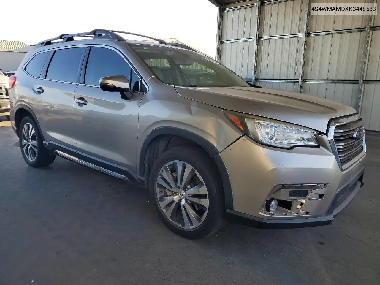 2019 SUBARU ASCENT VIN 4S4WMAMDXK3448583 — фото 4