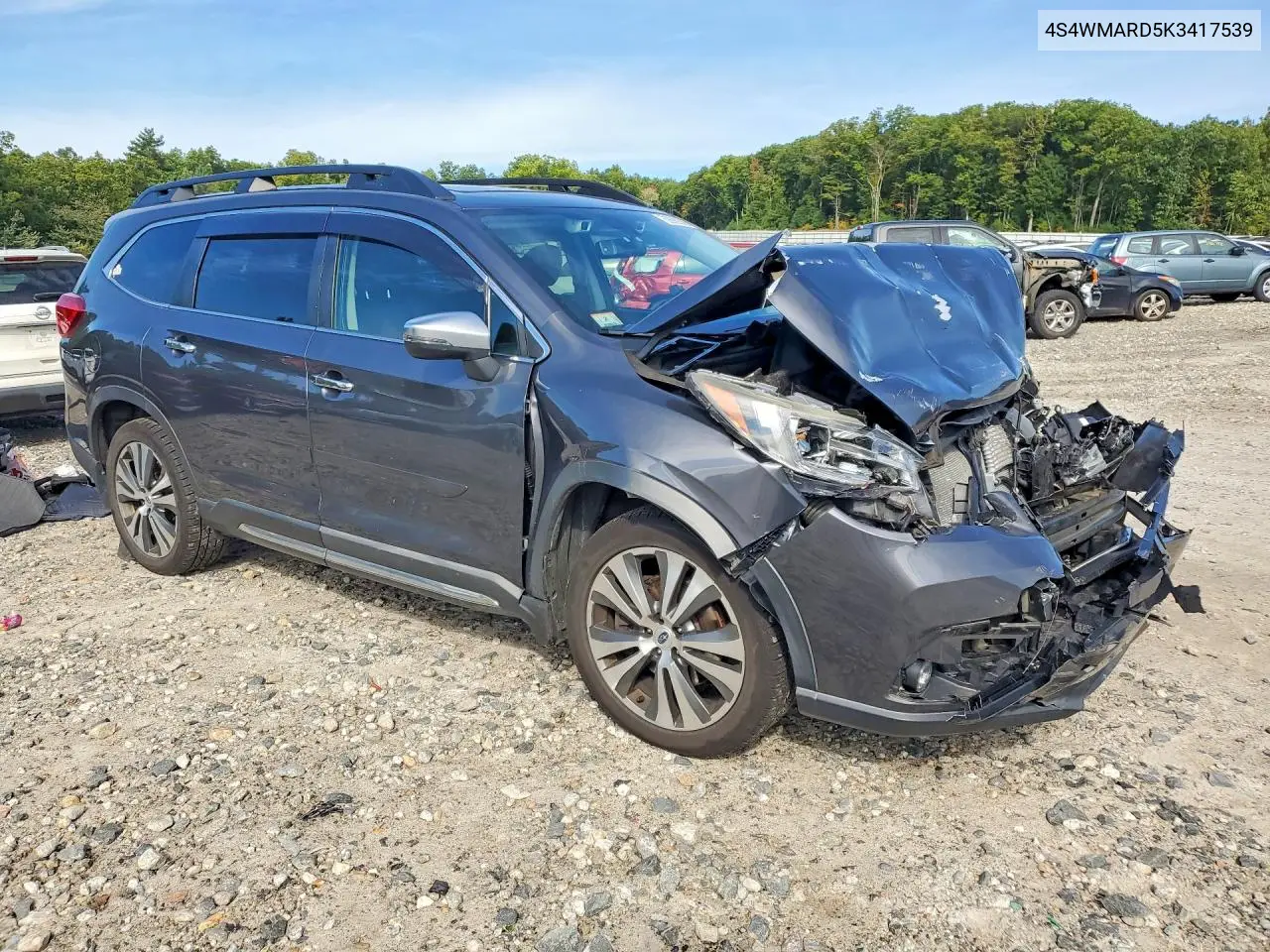 2019 SUBARU ASCENT VIN 4S4WMARD5K3417539 — фото 4