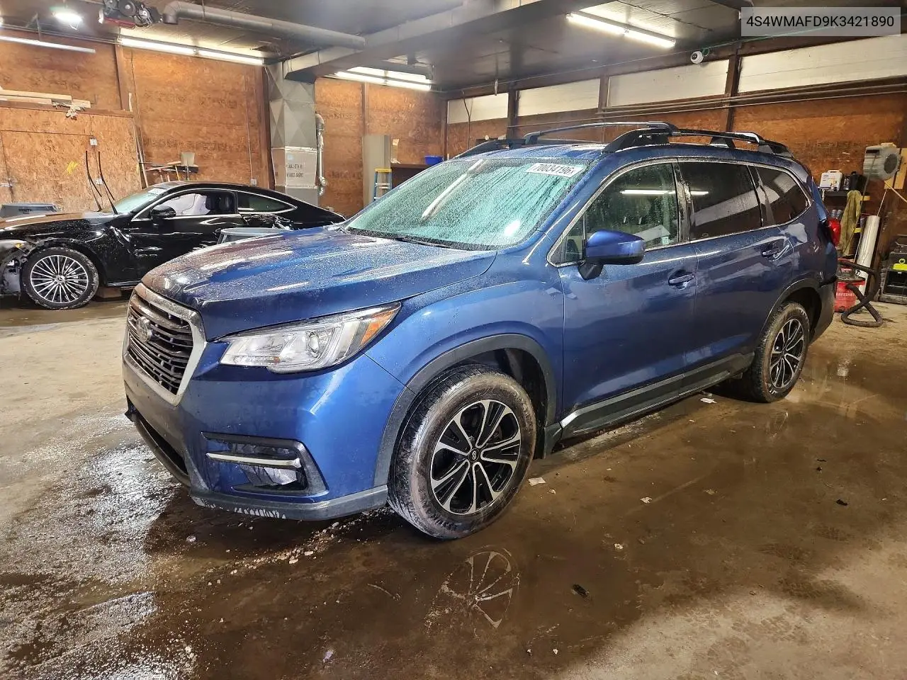 SUBARU ASCENT 2019, VIN 4S4WMAFD9K3421890