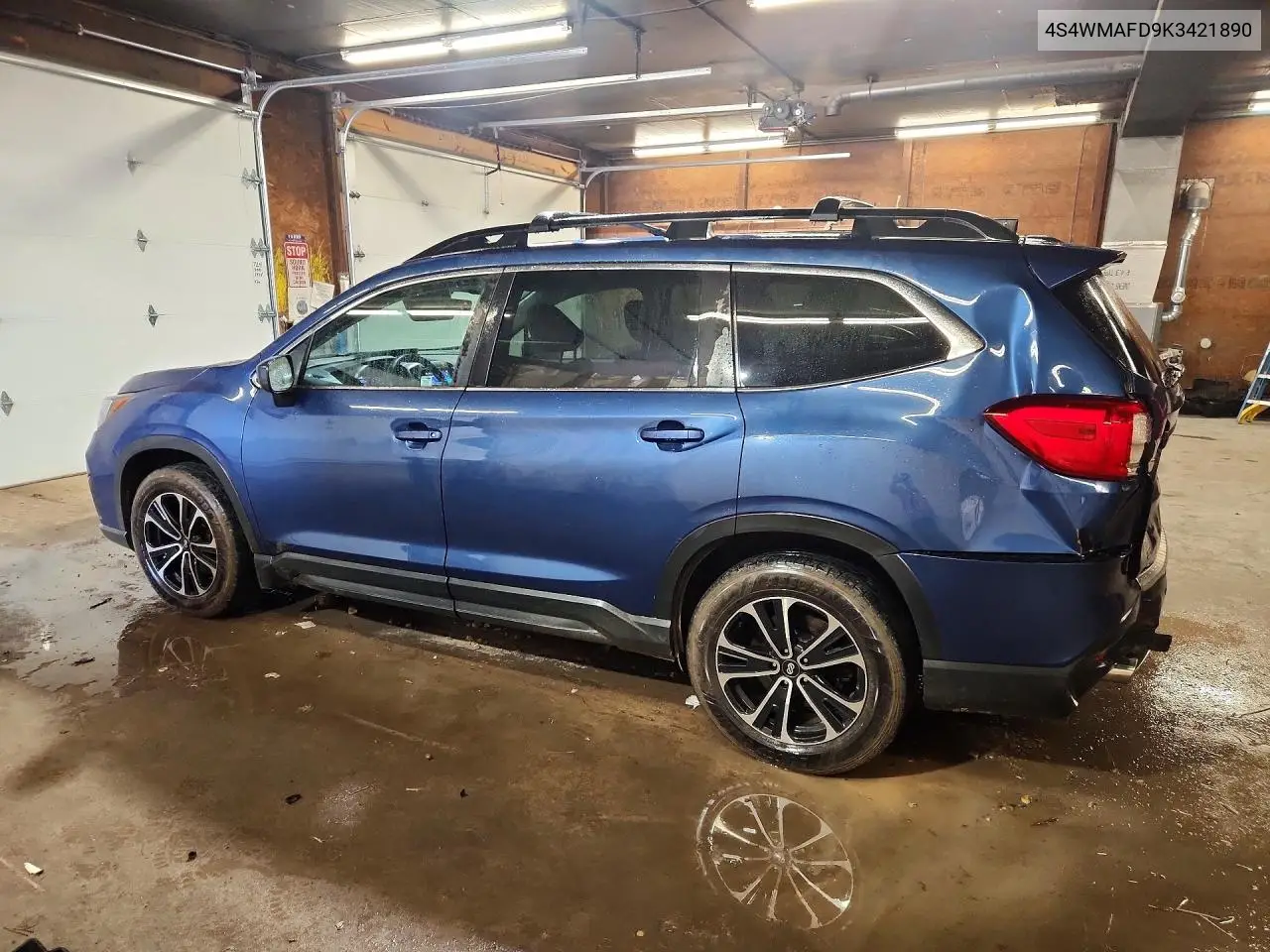 2019 SUBARU ASCENT VIN 4S4WMAFD9K3421890 — фото 2