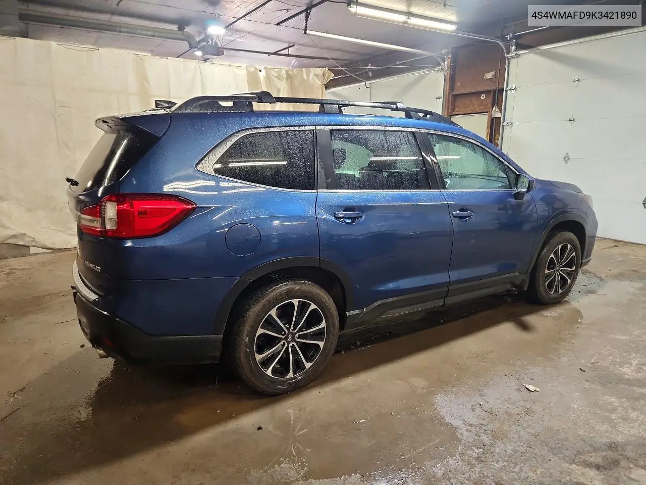 2019 SUBARU ASCENT VIN 4S4WMAFD9K3421890 — фото 3