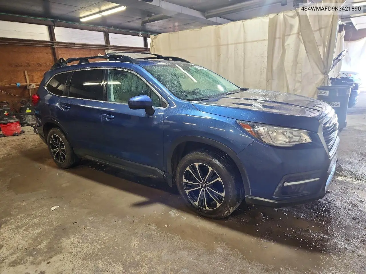 2019 SUBARU ASCENT VIN 4S4WMAFD9K3421890 — фото 4