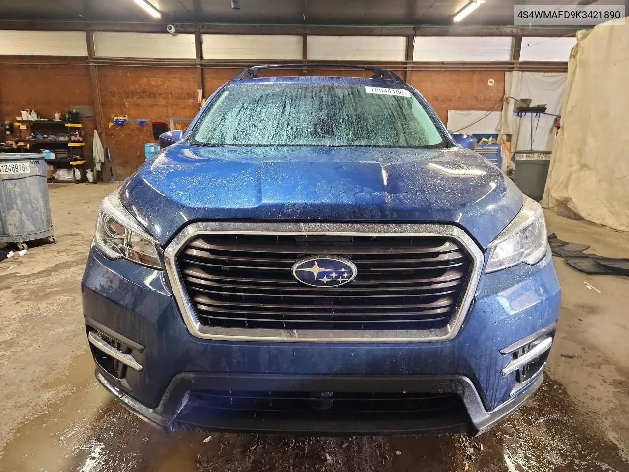 2019 SUBARU ASCENT VIN 4S4WMAFD9K3421890 — фото 5