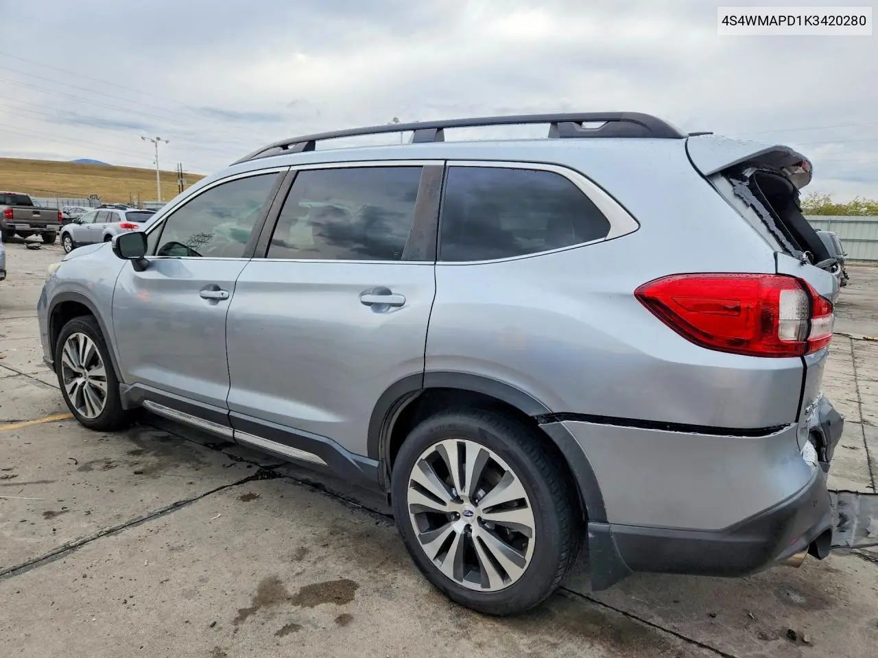 2019 SUBARU ASCENT VIN 4S4WMAPD1K3420280 — фото 2