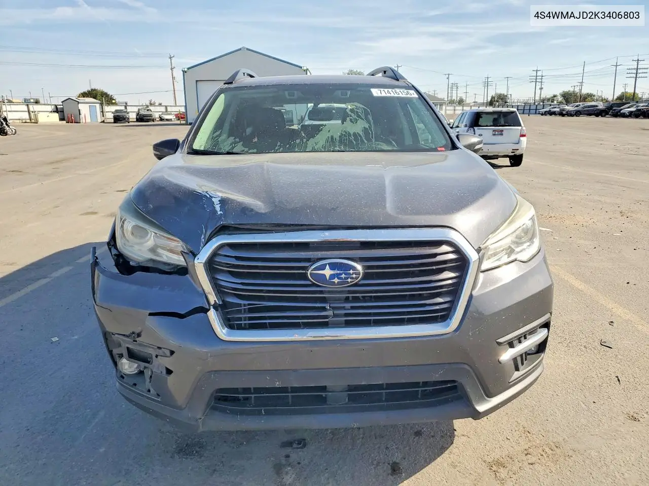 2019 SUBARU ASCENT VIN 4S4WMAJD2K3406803 — фото 5