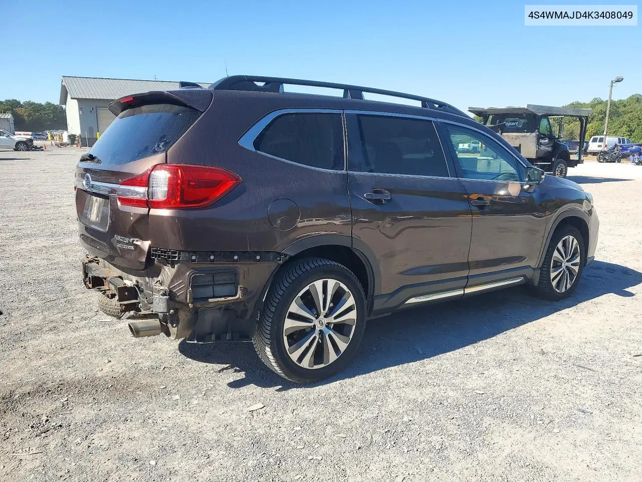 2019 SUBARU ASCENT VIN 4S4WMAJD4K3408049 — фото 3
