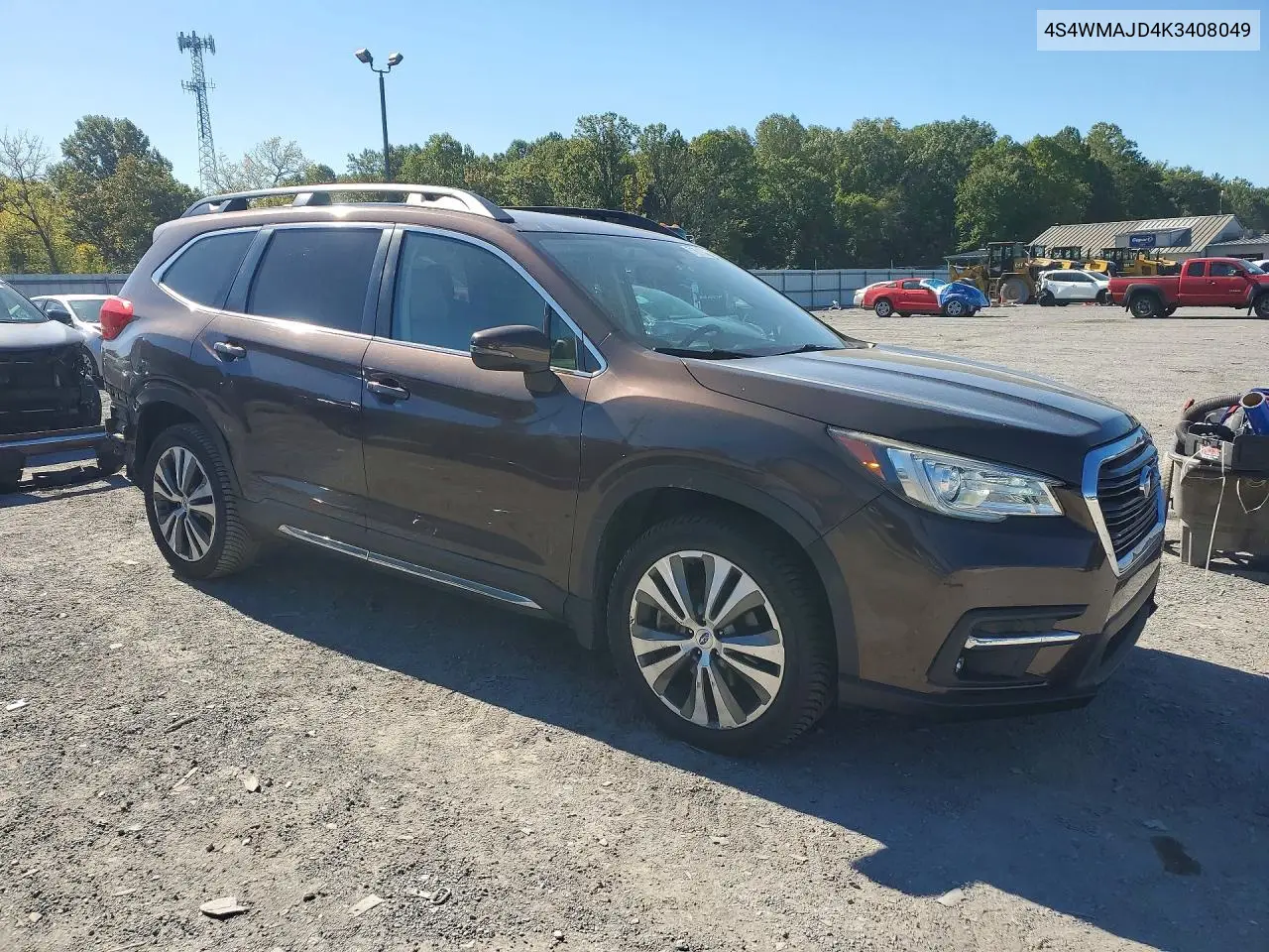 2019 SUBARU ASCENT VIN 4S4WMAJD4K3408049 — фото 4