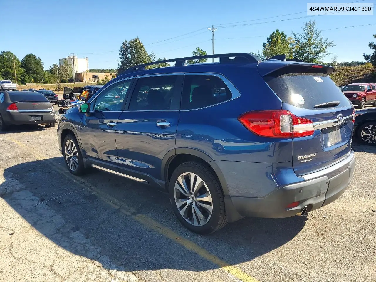 2019 SUBARU ASCENT VIN 4S4WMARD9K3401800 — фото 2