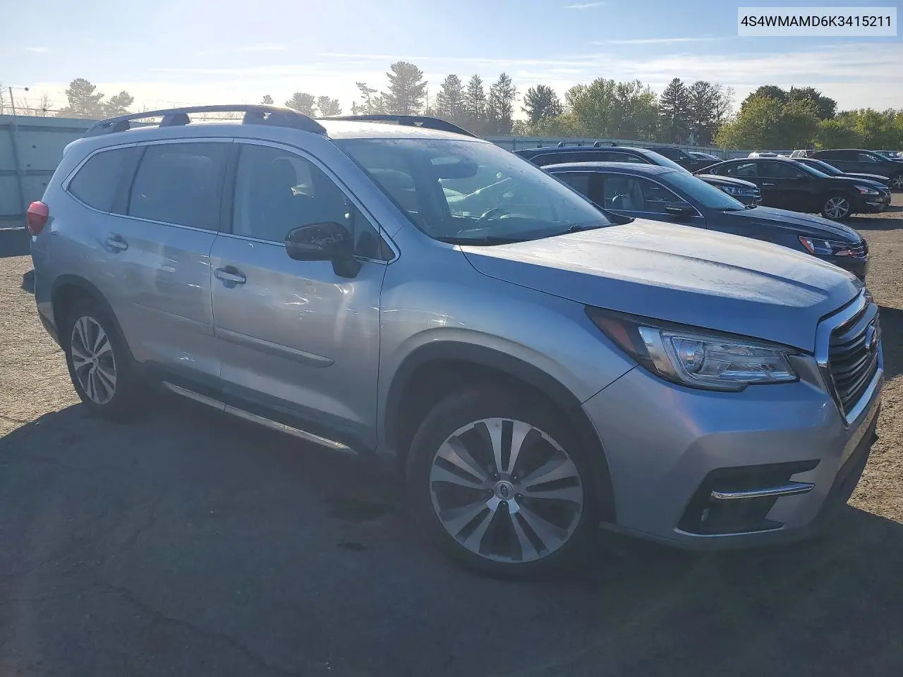 2019 SUBARU ASCENT VIN 4S4WMAMD6K3415211 — фото 4