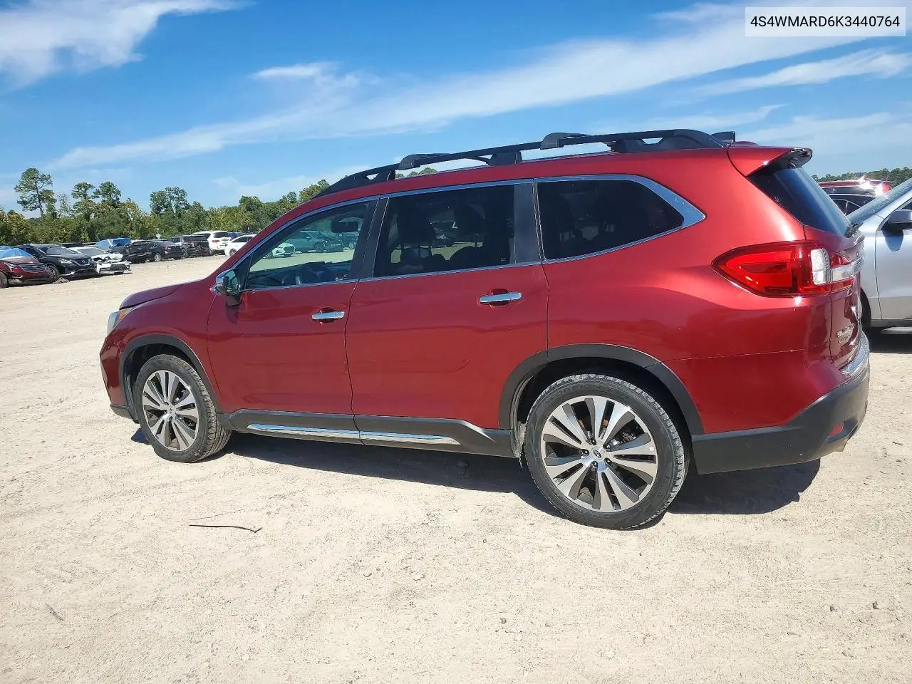 2019 SUBARU ASCENT VIN 4S4WMARD6K3440764 — фото 2