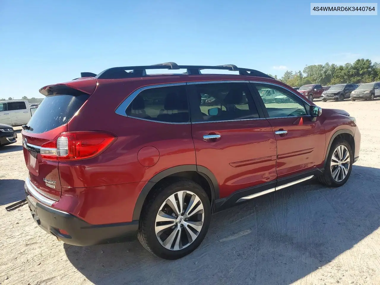2019 SUBARU ASCENT VIN 4S4WMARD6K3440764 — фото 3