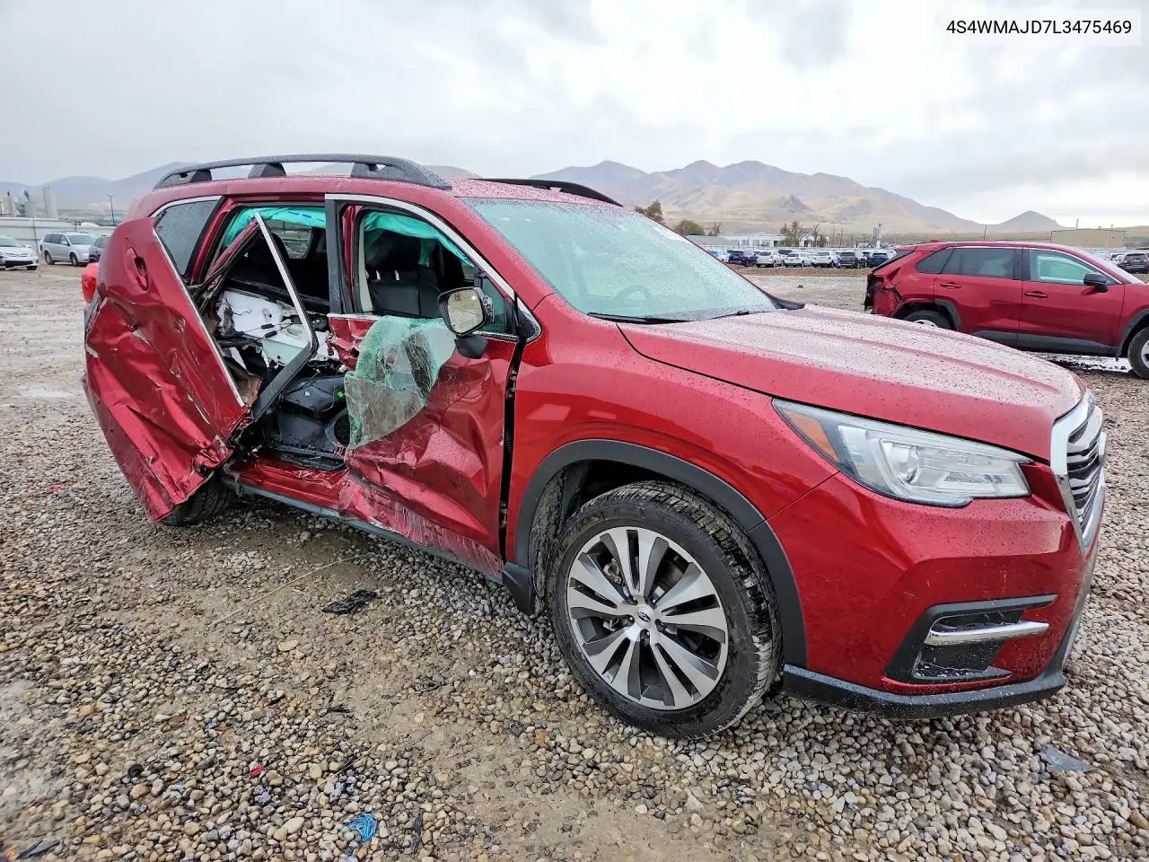 SUBARU ASCENT 2020, VIN 4S4WMAJD7L3475469
