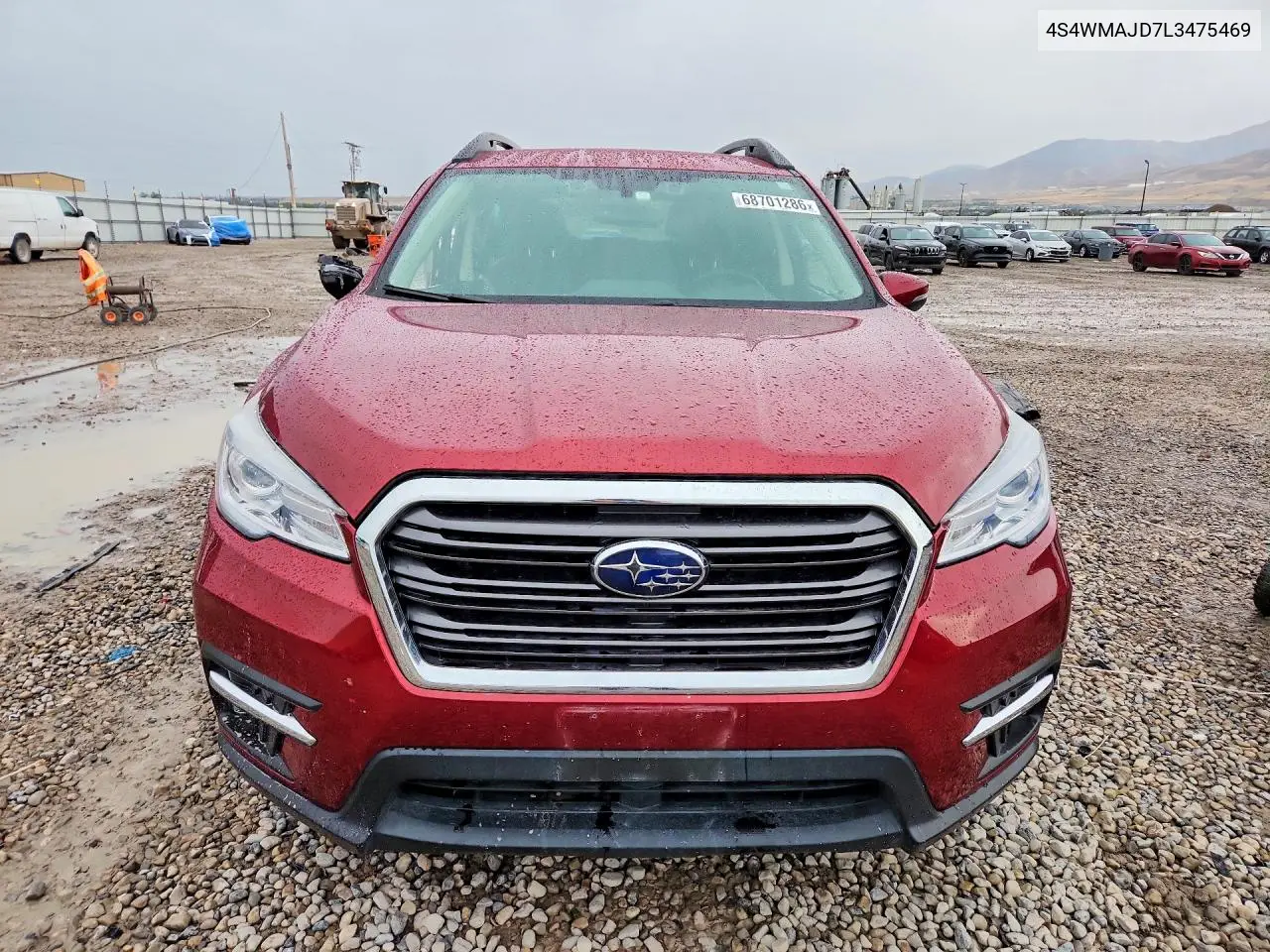 2020 SUBARU ASCENT VIN 4S4WMAJD7L3475469 — фото 2