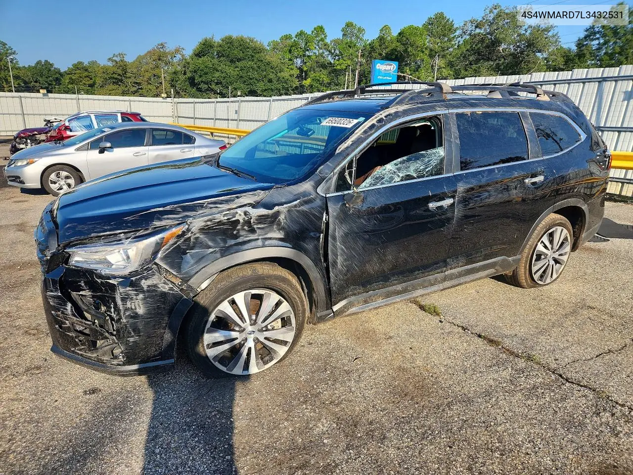 SUBARU ASCENT 2020, VIN 4S4WMARD7L3432531