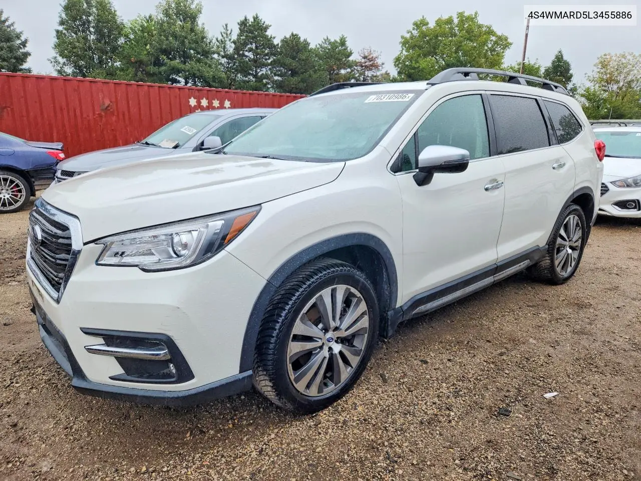 SUBARU ASCENT 2020, VIN 4S4WMARD5L3455886