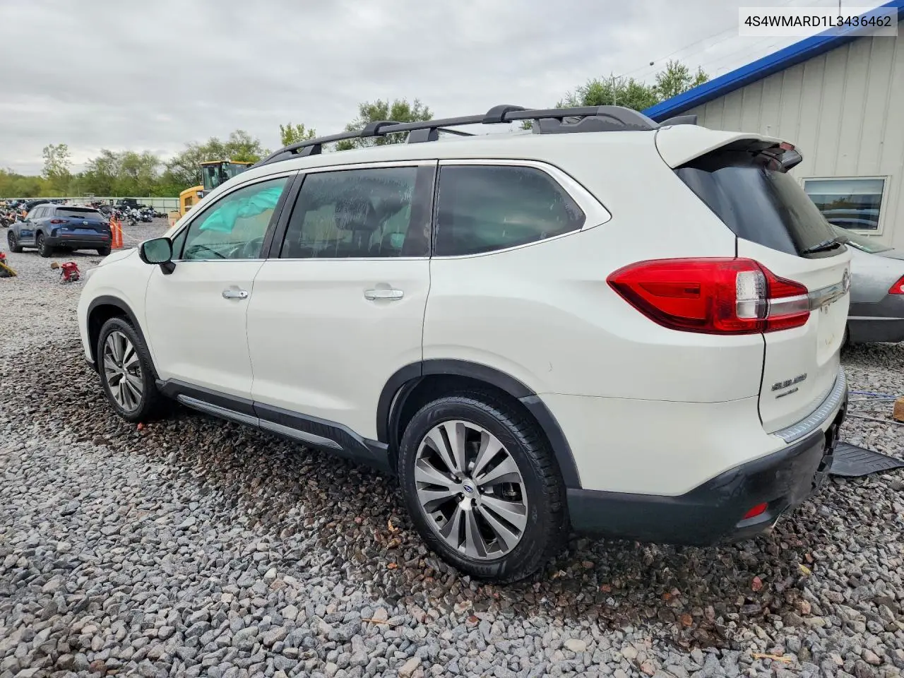 2020 SUBARU ASCENT VIN 4S4WMARD1L3436462 — фото 2