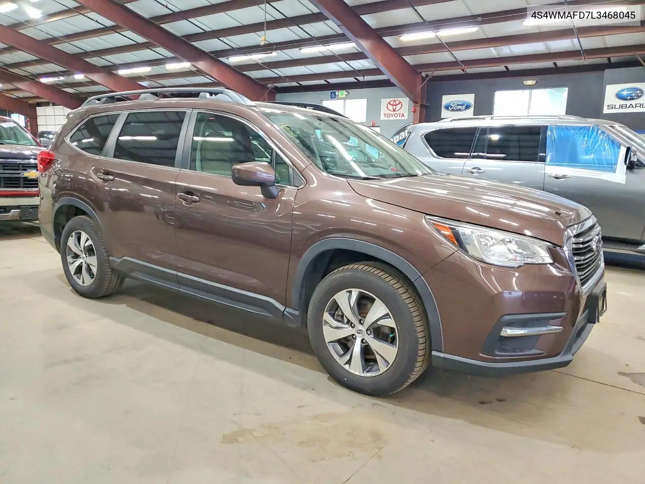 2020 SUBARU ASCENT VIN 4S4WMAFD7L3468045 — фото 4