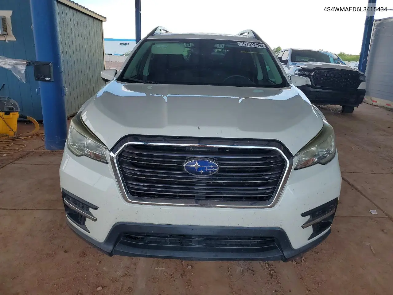 2020 SUBARU ASCENT VIN 4S4WMAFD6L3415434 — фото 5