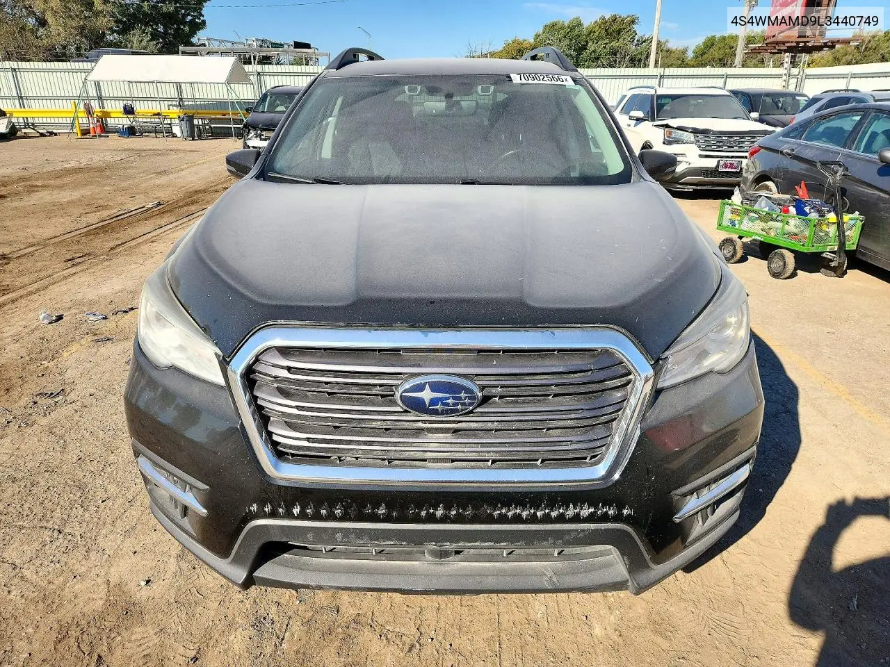 2020 SUBARU ASCENT VIN 4S4WMAMD9L3440749 — фото 5