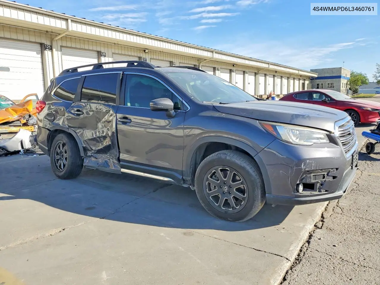 2020 SUBARU ASCENT VIN 4S4WMAPD6L3460761 — фото 4