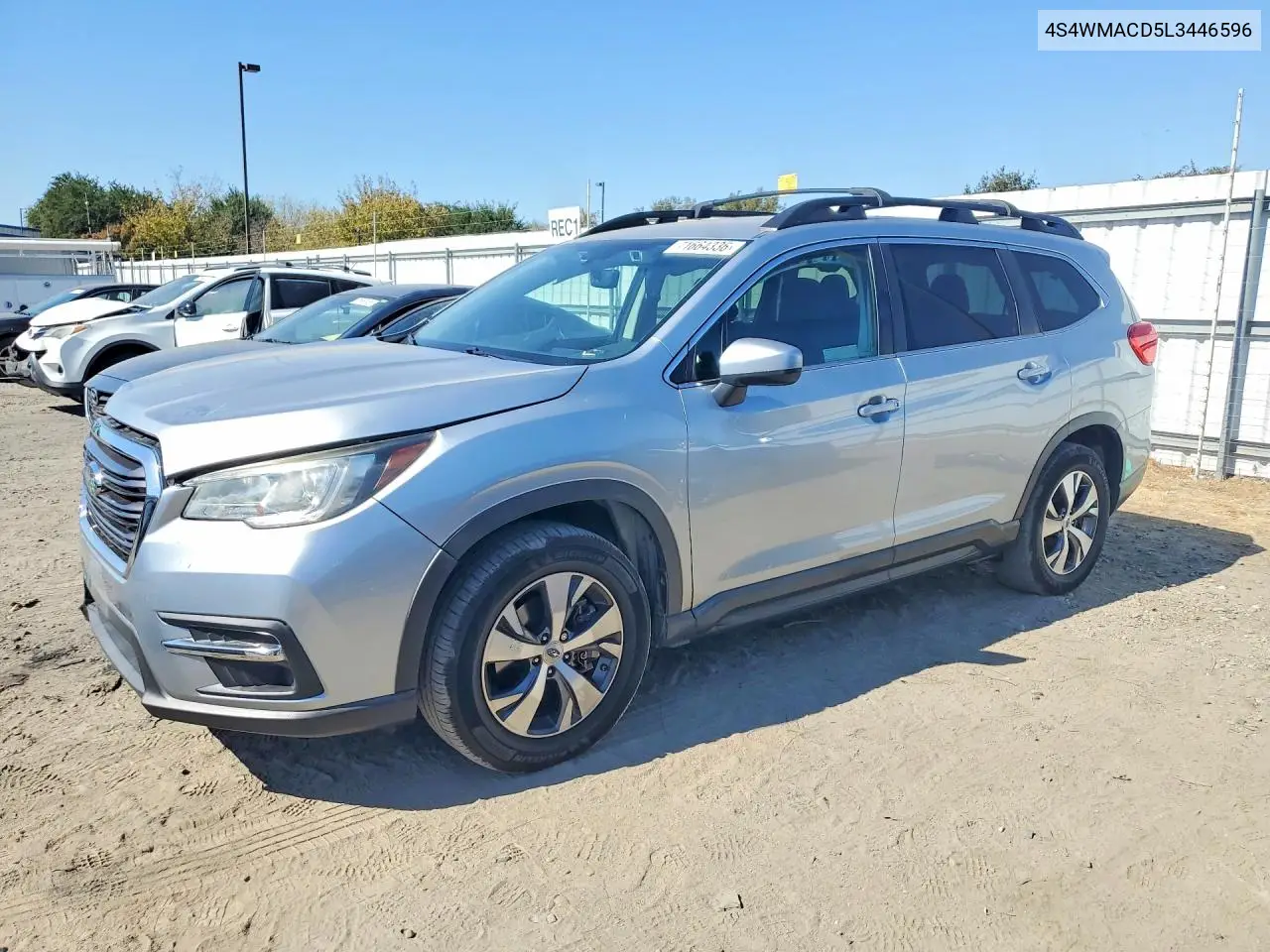 SUBARU ASCENT 2020, VIN 4S4WMACD5L3446596