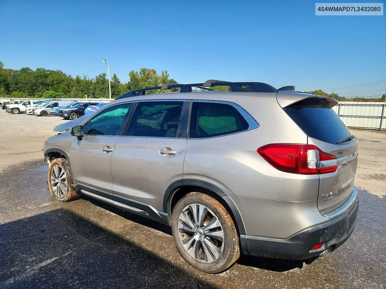 2020 SUBARU ASCENT VIN 4S4WMAPD7L3432080 — фото 2