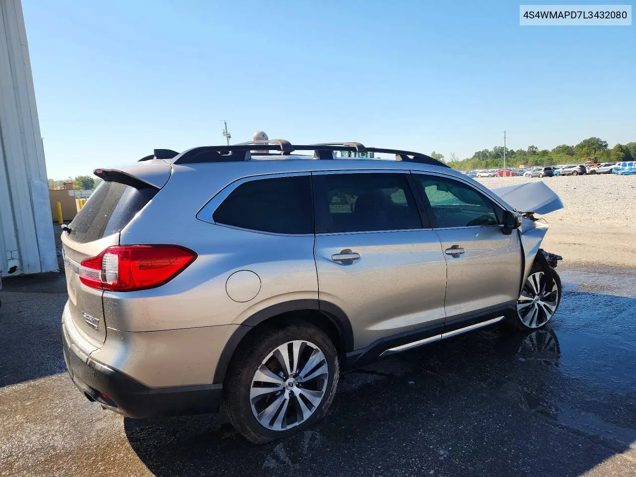 2020 SUBARU ASCENT VIN 4S4WMAPD7L3432080 — фото 3