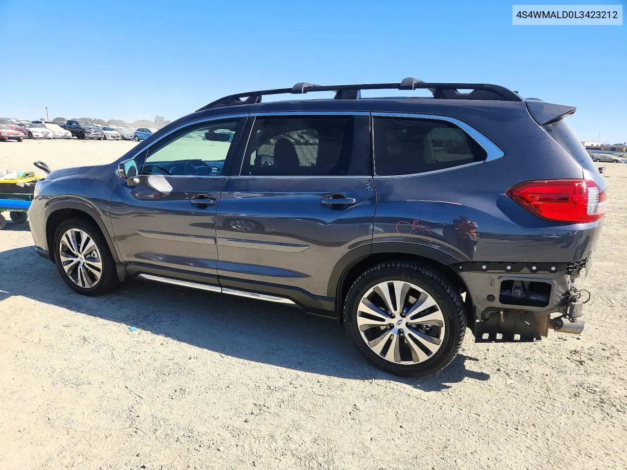 2020 SUBARU ASCENT VIN 4S4WMALD0L3423212 — фото 2