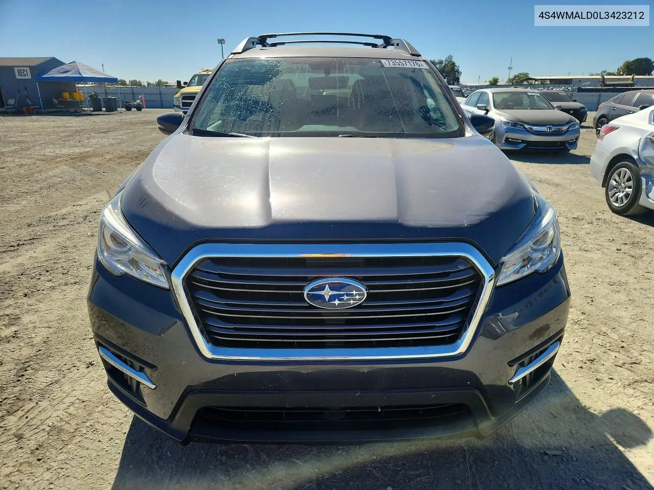 2020 SUBARU ASCENT VIN 4S4WMALD0L3423212 — фото 5
