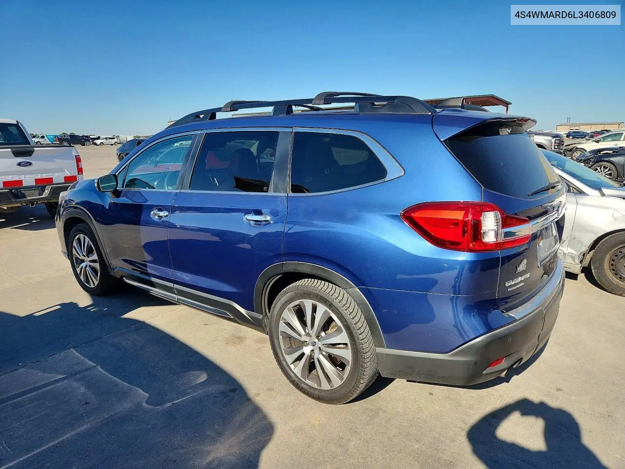 2020 SUBARU ASCENT VIN 4S4WMARD6L3406809 — фото 2