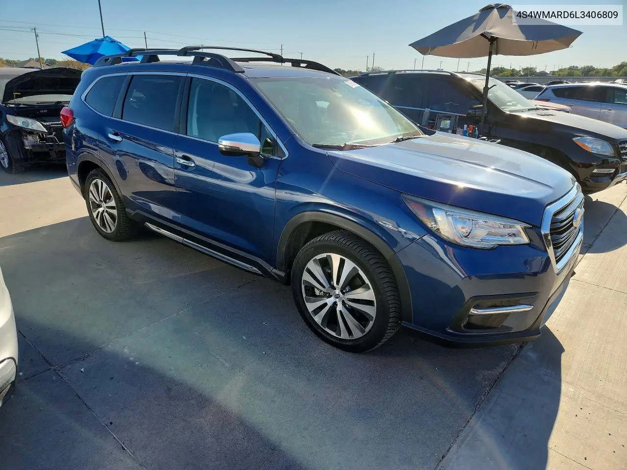2020 SUBARU ASCENT VIN 4S4WMARD6L3406809 — фото 4