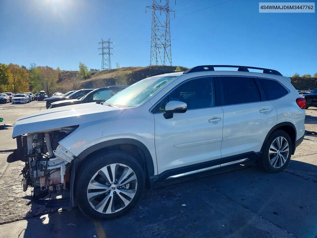 SUBARU ASCENT 2021, VIN 4S4WMAJD6M3447762