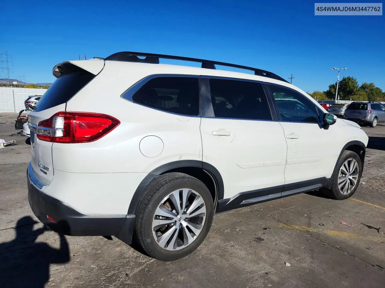2021 SUBARU ASCENT VIN 4S4WMAJD6M3447762 — фото 3