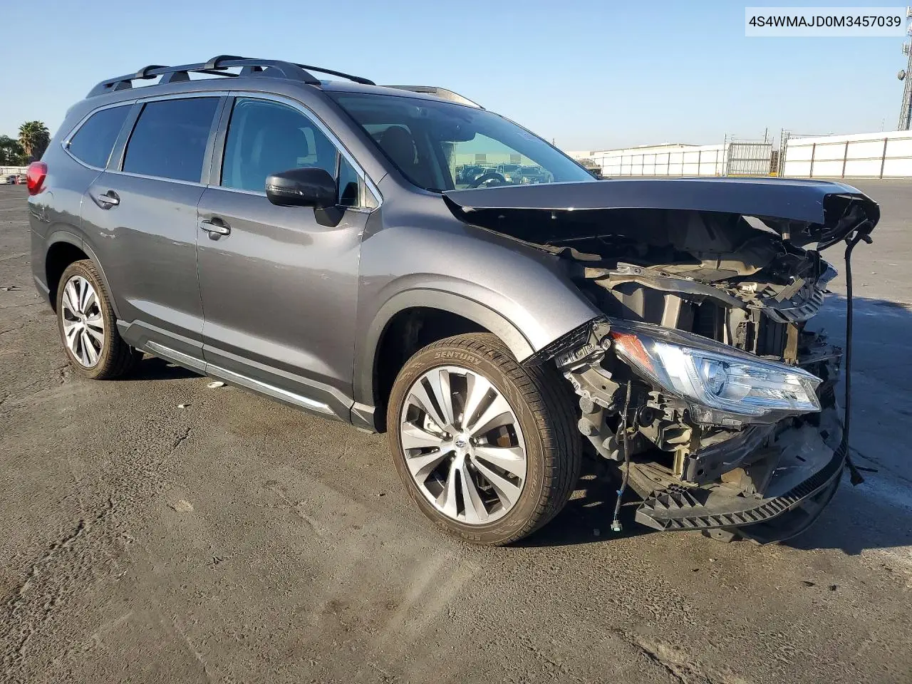 2021 SUBARU ASCENT VIN 4S4WMAJD0M3457039 — фото 4