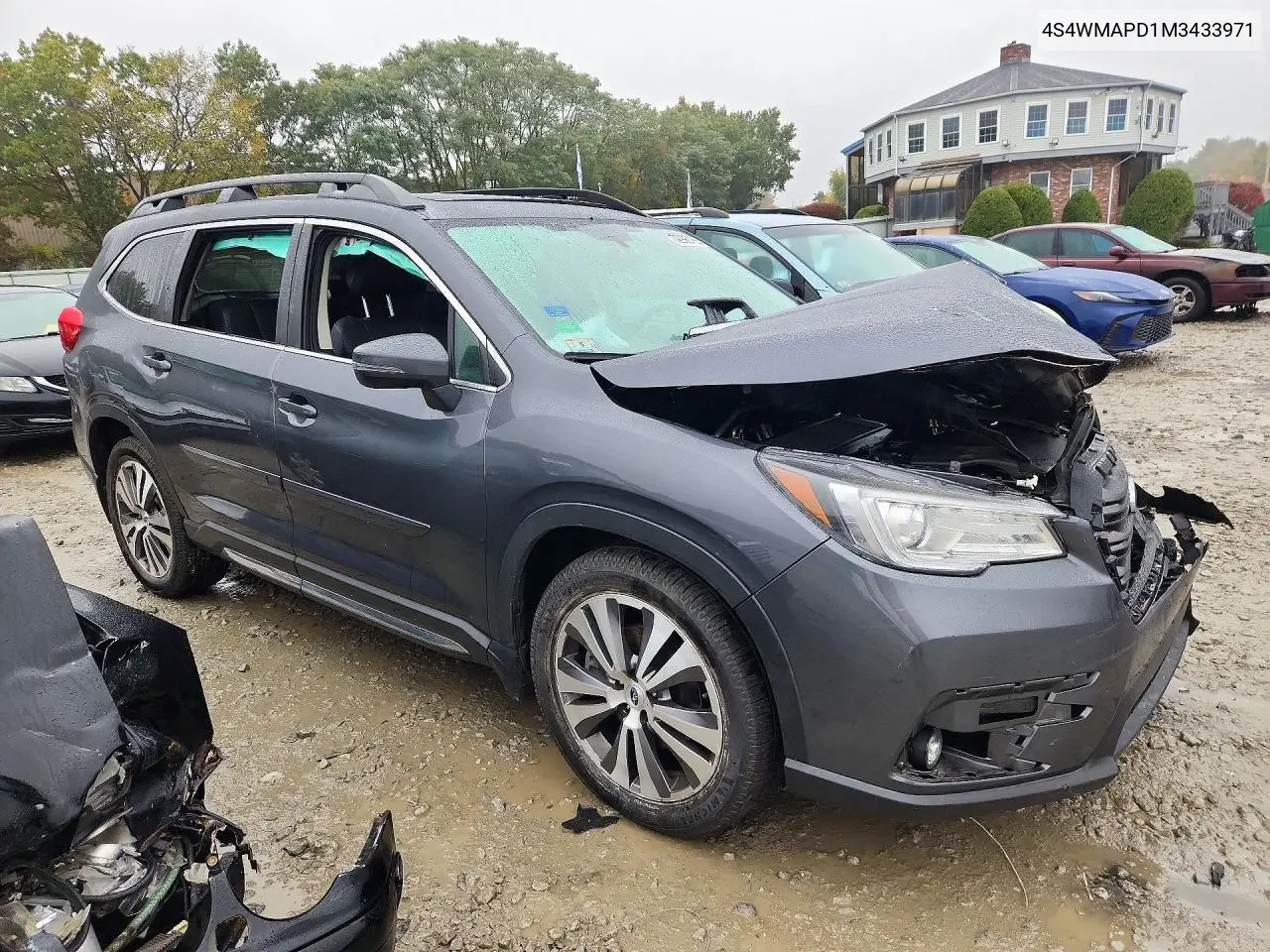 2021 SUBARU ASCENT VIN 4S4WMAPD1M3433971 — фото 4
