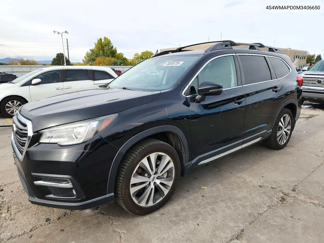 SUBARU ASCENT 2021, VIN 4S4WMAPD0M3406650