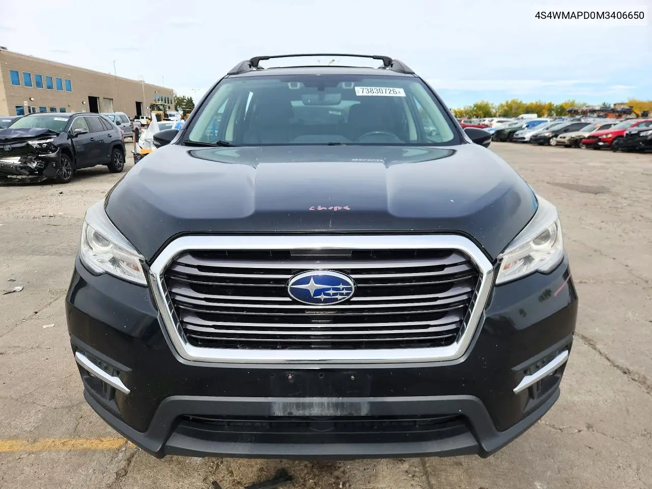 2021 SUBARU ASCENT VIN 4S4WMAPD0M3406650 — фото 5