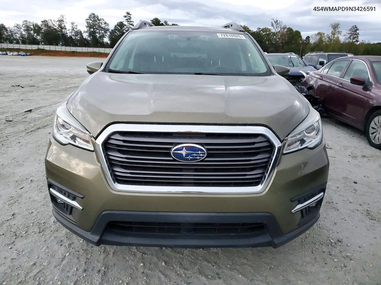2022 SUBARU ASCENT VIN 4S4WMAPD9N3426591 — фото 5