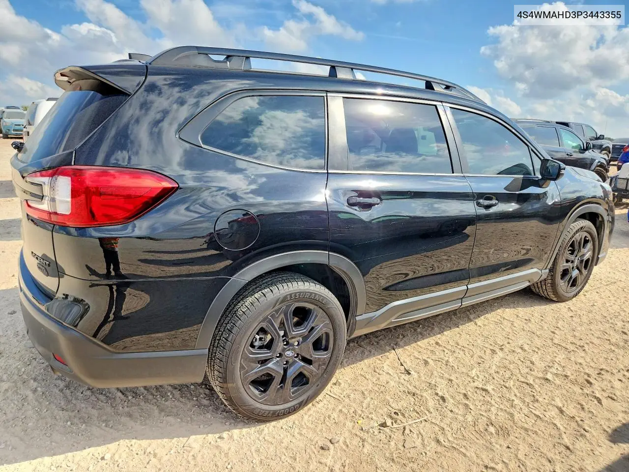 SUBARU ASCENT 2023, VIN 4S4WMAHD3P3443355