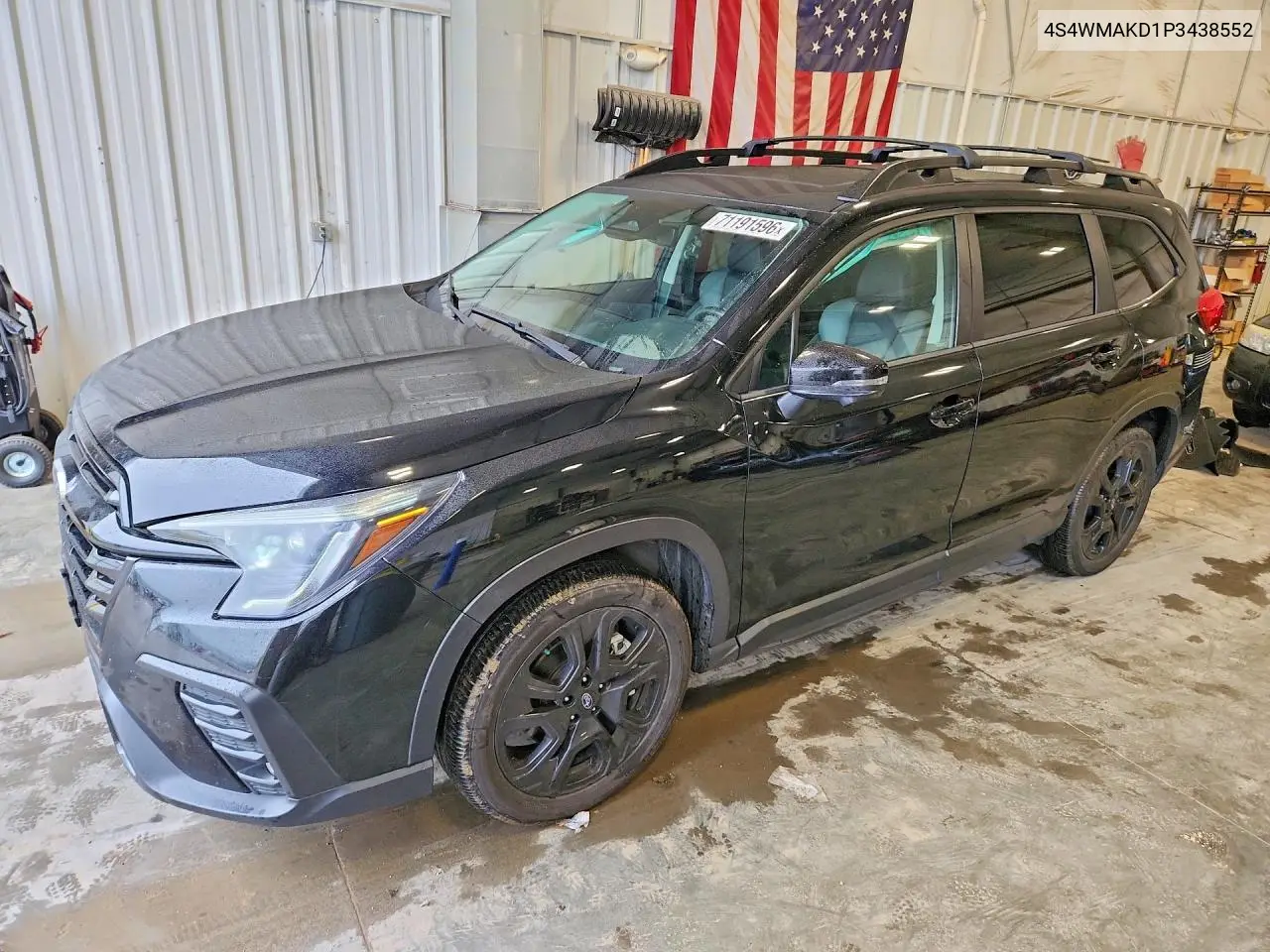 SUBARU ASCENT 2023, VIN 4S4WMAKD1P3438552