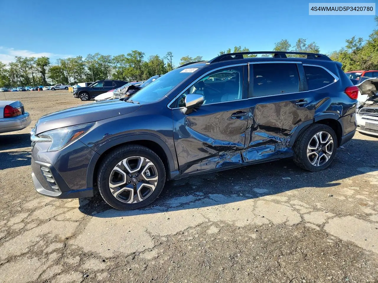 SUBARU ASCENT 2023, VIN 4S4WMAUD5P3420780