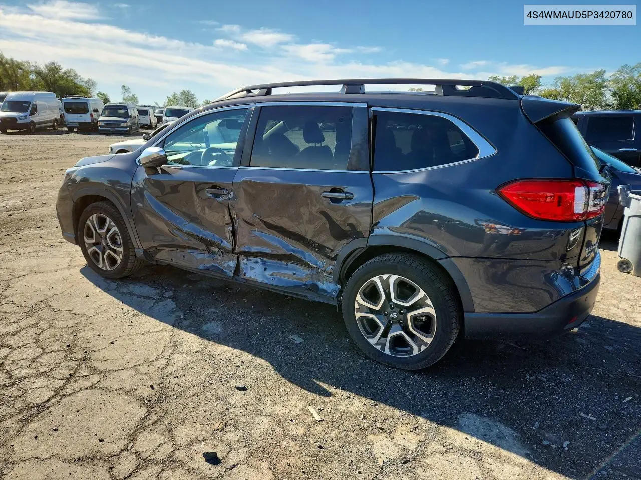 2023 SUBARU ASCENT VIN 4S4WMAUD5P3420780 — фото 2