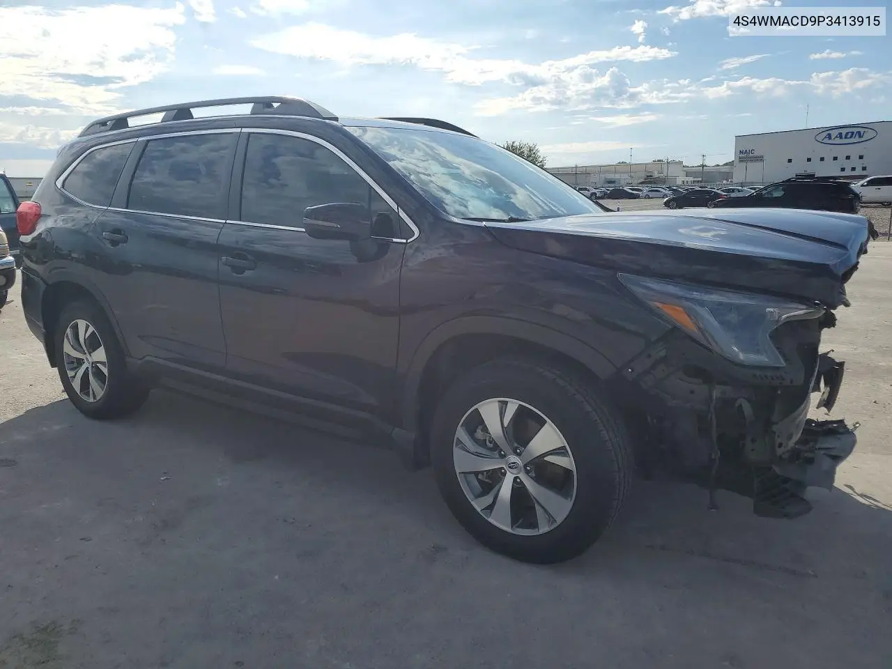 2023 SUBARU ASCENT VIN 4S4WMACD9P3413915 — фото 4